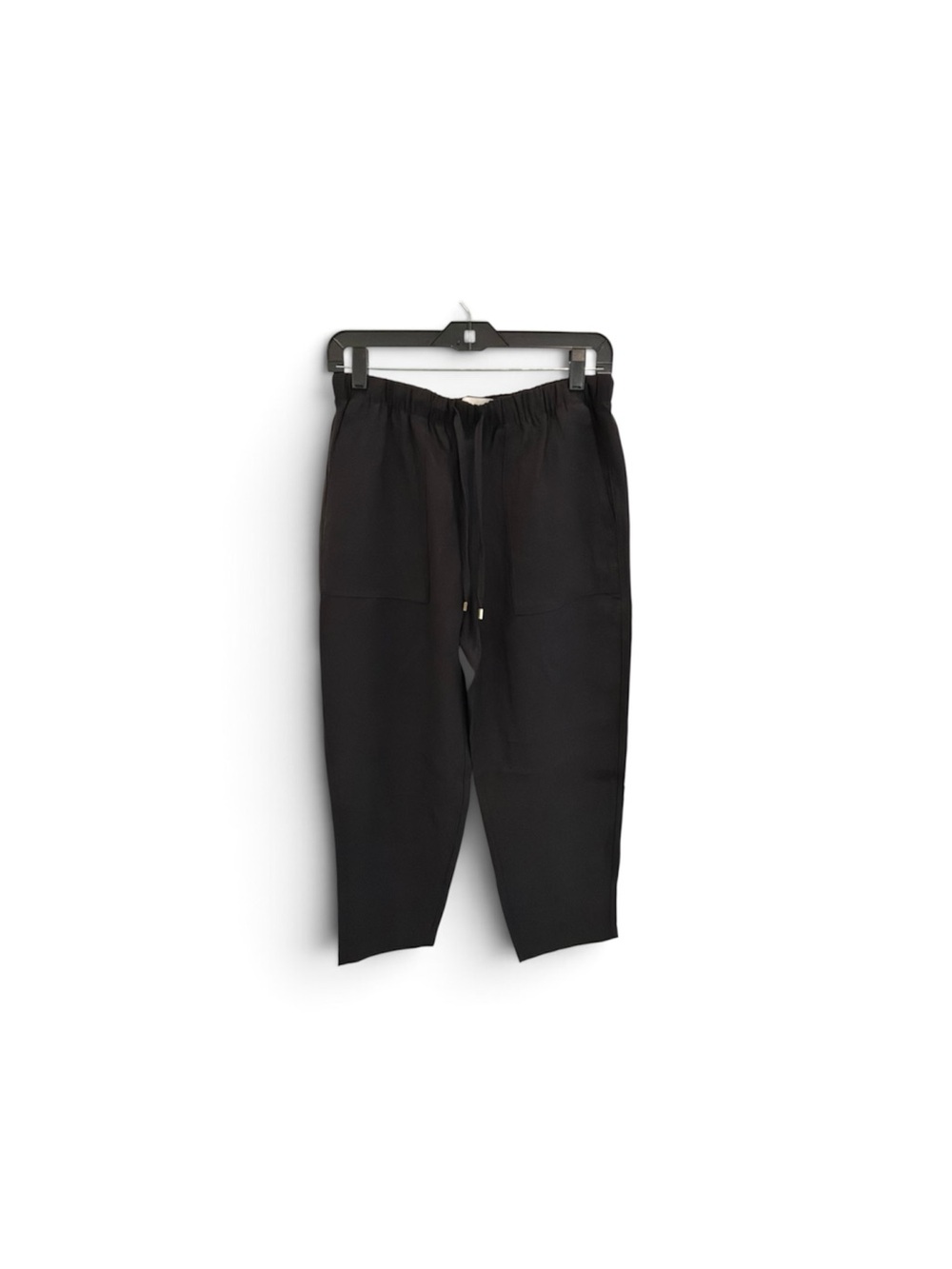 Zara Black Drawstring Jogger Trousers